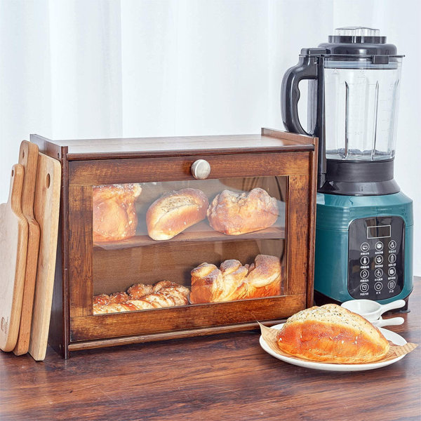 Loon Peak® Evajean Wood Food Storage Container Set Wayfair